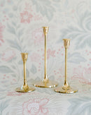 Brass Candle Holders by Galley & Fen
