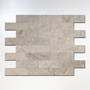 Thala Gray Honed Subway Limestone Tile