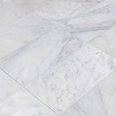 Carrara T Honed Marble Tile