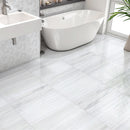 Bianco Dolomiti Polished Marble Tile