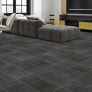 Coal Matte Concrete Look Porcelain Tile