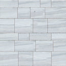 Silver Sky Vein Cut Textured Linear Marble Patterns