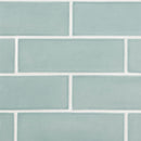 Sage Glossy Subway Ceramic Tile