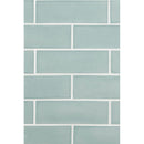 Sage Glossy Subway Ceramic Tile
