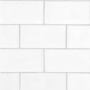 Blanco Real Glossy Subway Ceramic Tile