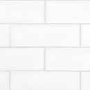 Cotton Matte Subway Ceramic Tile