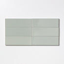 Pebble Glossy Subway Ceramic Tile