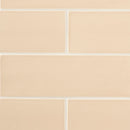 Caramel Glossy Subway Ceramic Tile