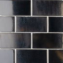 Ebony Multi Finish Subway Ceramic Tile