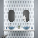 Mist Glossy Subway Ceramic Tile