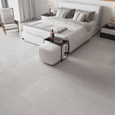 Bianco Dolomiti Honed Marble Tile