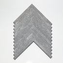 Iris Black Fine Textured Plank Marble Tile