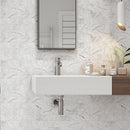 Italian Carrara Polished Marble Tile