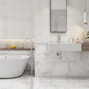 Calacatta Gold Honed Marble Tile