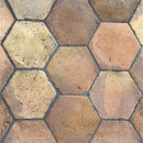 Regenerado Natural Hexagon Terracotta Tile