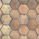 Regenerado Natural Hexagon Terracotta Tile