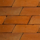 Rustic Cotto Natural Chevron Terracotta Tile