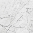 White Carrara Honed Marble Tile
