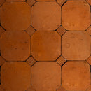 Rustic Cotto Natural Octagon Terracotta Tile