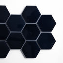Azul Laguna Glossy Hexagon 4 Ceramic Tile