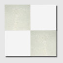 Ming Green, Thassos Extra Polished Checkerboard Pattern Marble Tile