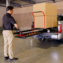 Electric Platform Truck Scissor Lift Table Cart Portable Powered Hydraulic 46" Height Warehouse Loading Dock Material Handling