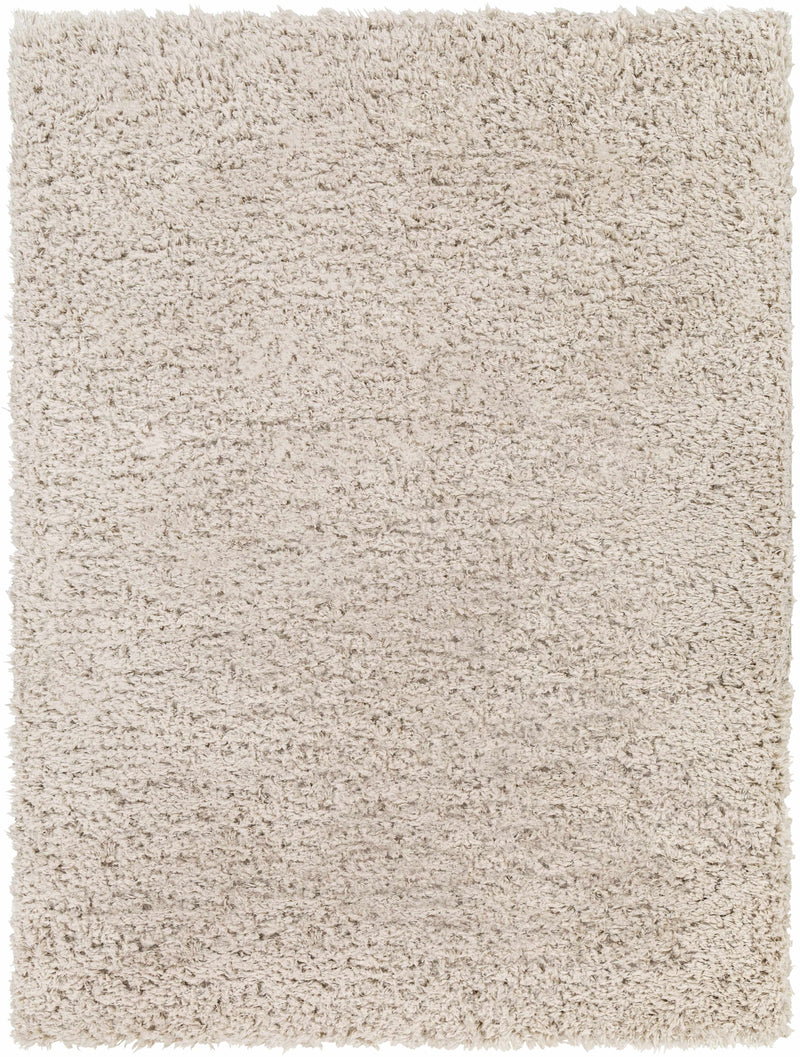 Siari Solid Oatmeal Shag Rug