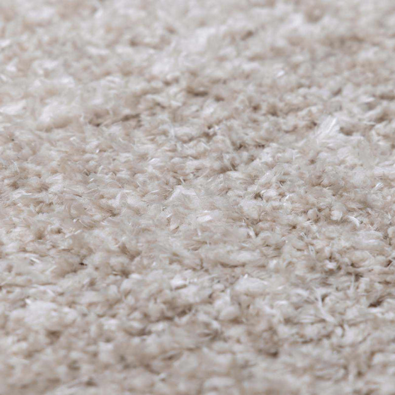 Siari Solid Oatmeal Shag Rug