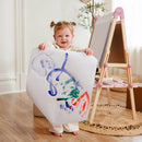 Tiny Land® Pink Magnitales Easel & Paper Roll Set