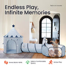 Tiny Land® Compact Adventure 3-in-1 Play Tunnel With no Balls