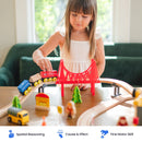 Tiny Land® Wooden Train Set for Children