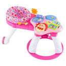 3 in 1 Baby Stationary Activity Center with Educational and Music Function Tabletop