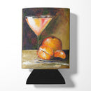Orange Martini by Malenda Trick Can or Bottle Hugger Cooler Sleeve for Standard 12 oz Cans, Insulated Foam Beer & Soda Can Hugger Reusable