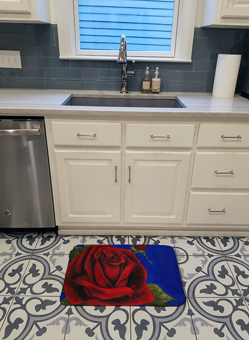 Rose by Malenda Trick Machine Washable Memory Foam Mat TMTR0226RUG