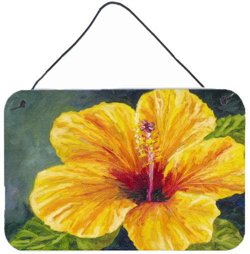 Yellow Hibiscus by Malenda Trick Wall or Door Hanging Prints