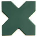 Sage Green 5x5 Matte Cross Porcelain Tile (34 pack, 5.31 sq ft/case) - Sample