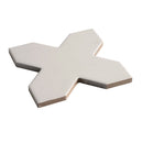 Light Gray 5x5 Matte Cross Porcelain Tile (34 pack, 5.31 sq ft/case)