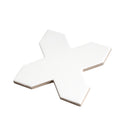 Pure White 5x5 Matte Cross Porcelain Tile (34 pack, 5.31 sq ft/case)