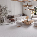 Pure White 7x7 Matte Star Porcelain Tile (34 pack, 5.31 sq ft/case)