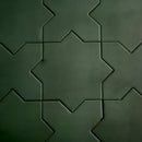Sage Green 7x7 Matte Star Porcelain Tile (34 pack, 5.31 sq ft/case)