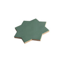 Sage Green 7x7 Matte Star Porcelain Tile (34 pack, 5.31 sq ft/case)