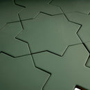 Sage Green 7x7 Matte Star Porcelain Tile (34 pack, 5.31 sq ft/case) - Sample