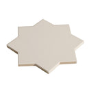 Light Gray 7x7 Matte Star Porcelain Tile (34 pack, 5.31 sq ft/case)