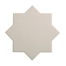 Light Gray 7x7 Matte Star Porcelain Tile (34 pack, 5.31 sq ft/case)