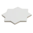 Pure White 7x7 Matte Star Porcelain Tile (34 pack, 5.31 sq ft/case)