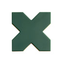 Sage Green 5x5 Matte Cross Porcelain Tile (34 pack, 5.31 sq ft/case)