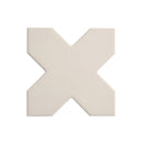 Light Gray 5x5 Matte Cross Porcelain Tile (34 pack, 5.31 sq ft/case)