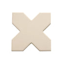 Ecru Taupe 5x5 Matte Cross Porcelain Tile (34 pack, 5.31 sq ft/case)