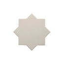 Light Gray 7x7 Matte Star Porcelain Tile (34 pack, 5.31 sq ft/case)