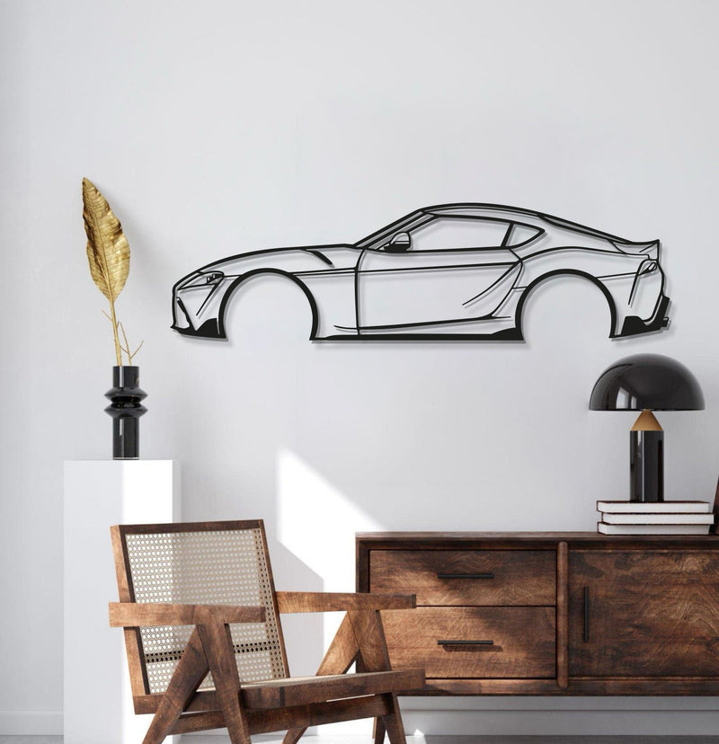 Supra MK5 Metal Car Wall Art - MT1098